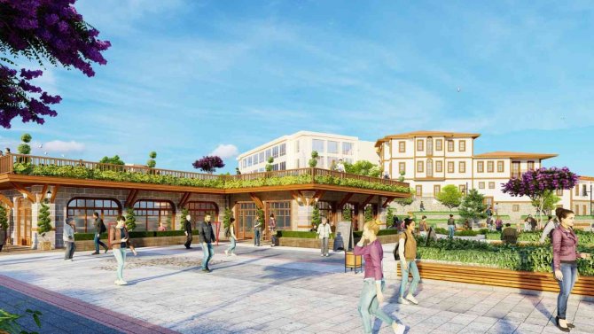 Tarihi Samanpazarı Meydanı Geri Dönüyor