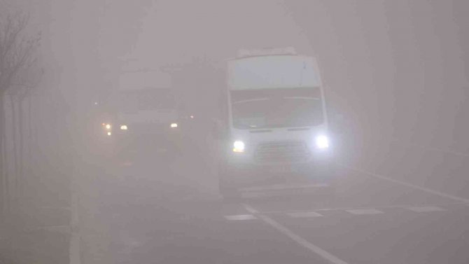 Elazığ’da Sis Etkili Oldu