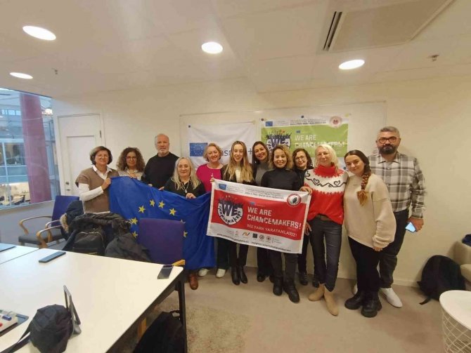 Aydın Bi̇lsem, Erasmus Projesi İle İ̇sveç’teki Eğitime Katıldı