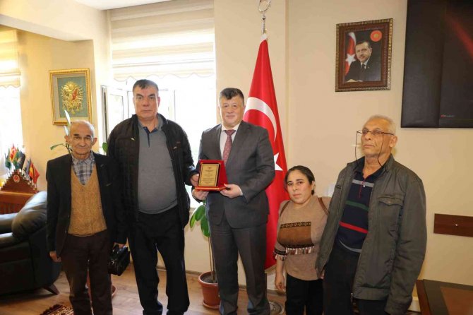 Aydın Engelliler Spor Kulübü Derneği’nden Teşekkür Plaketi