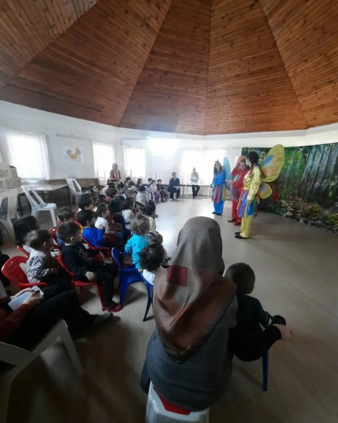 Aydın Devlet Hastanesi Kreşinde Minikler Eğlenerek Öğrendi