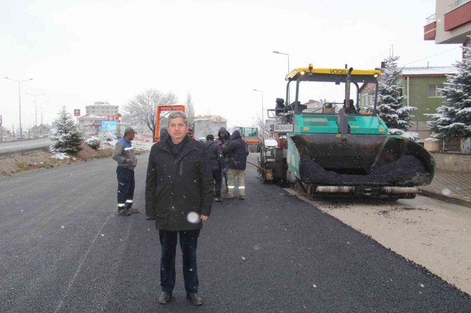 Bünyan’ın Çehresi Kar Kış Demeden Değişmeye Devam Ediyor