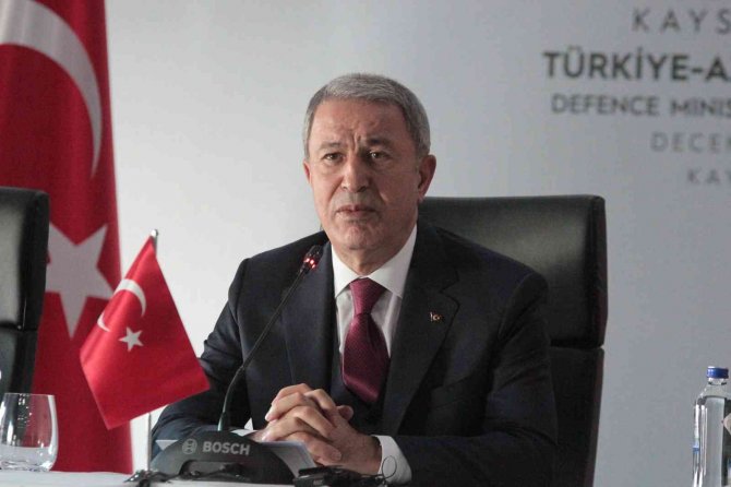 Bakan Akar’dan Yunanistan’a “Radar Kilidi” Tepkisi