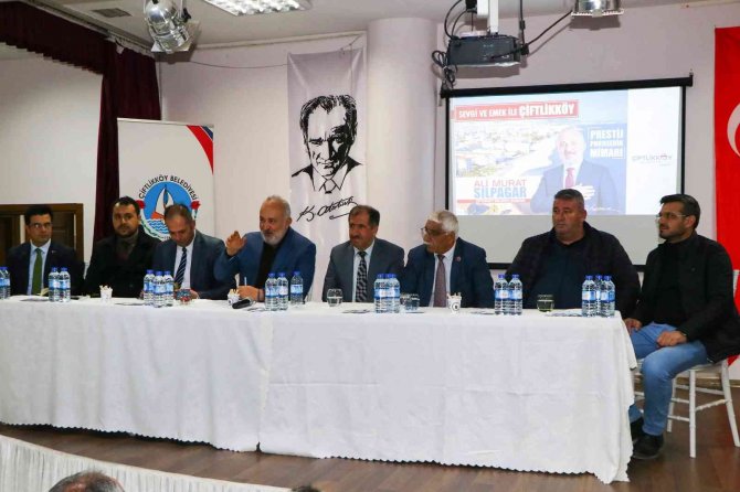 Silpagar, Çiftlik Mahallesi Sakinleriyle Buluştu