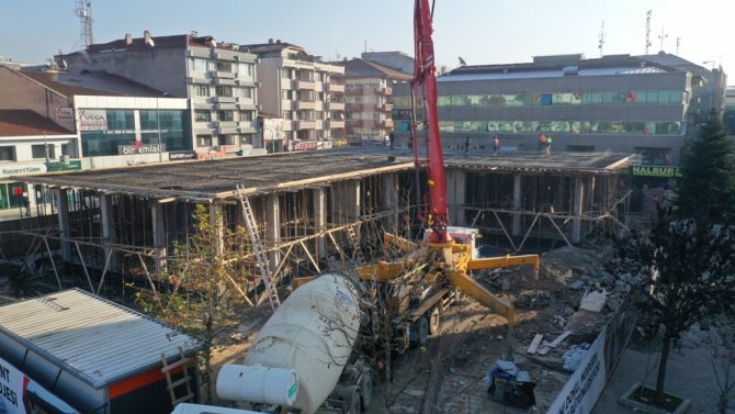 Cami Meydan Çarşı Konsepti Şekilleniyor