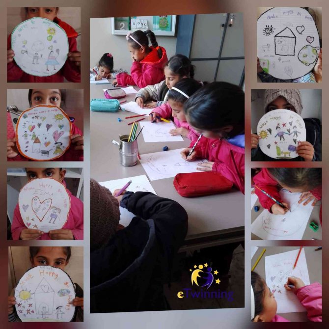 Tekman’dan Uluslararası “Mutlu Et Mutlu Ol” Etwinning Projesi