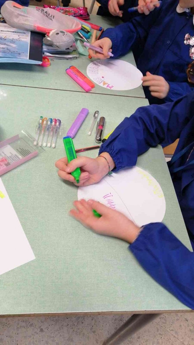 Tekman’dan Uluslararası “Mutlu Et Mutlu Ol” Etwinning Projesi