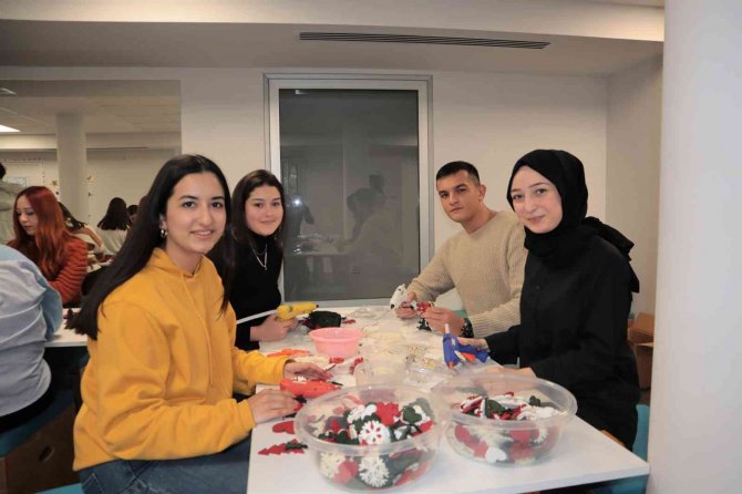 Eğitime Destek İçin Keçe Atölyesinde Buluştular