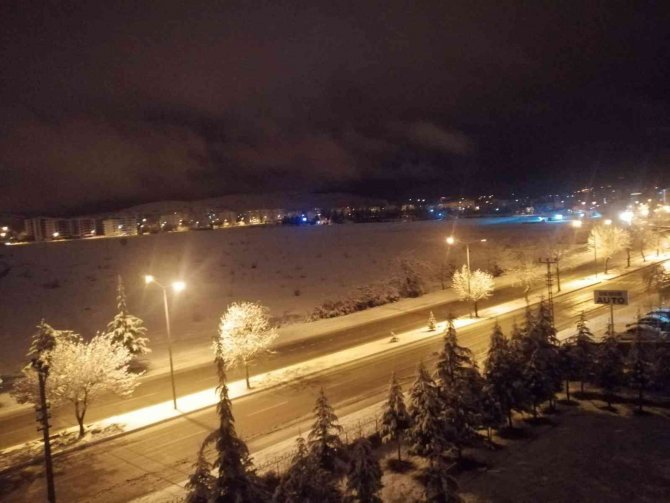 Kahramanmaraş’ın Afşin İlçesinde Eğitime Kar Engeli