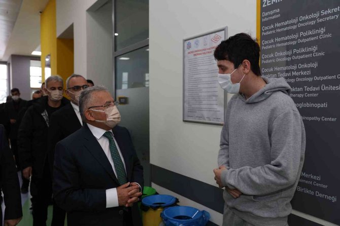 Başkan Büyükkılıç’tan Kanka’ya Ve Erü Diş Hekimliği’ne Ziyaret