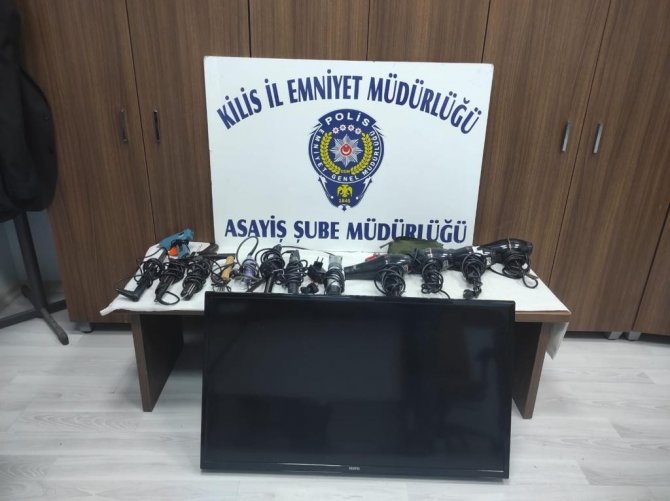 Kilis’te 6 Ayrı Hırsızlık Olayına Karışan Şüpheliler Yakalandı