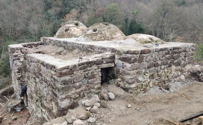 Tarihi Osmanlı Hamamı Restore Ediliyor