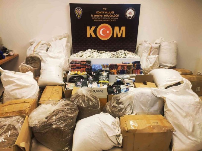 Konya’da Polis Kaçakçılara Göz Açtırmadı: 3 Gözaltı