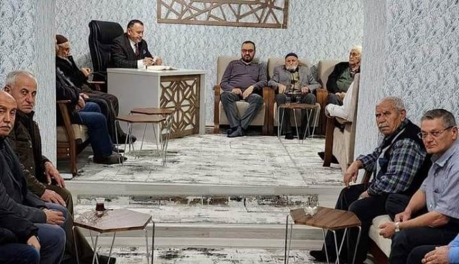 Müftü Demirtaş Hisarcık’ta Vatandaşlarla Buluştu