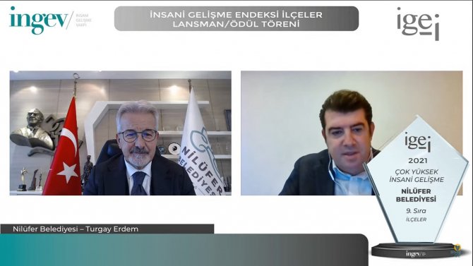 Nilüfer Belediyesi ’Çok Yüksek İ̇nsani Gelişme’de 9. Sırada