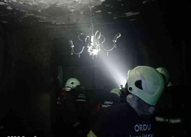 Ordu’da Ev Yangını: 2 Yaralı