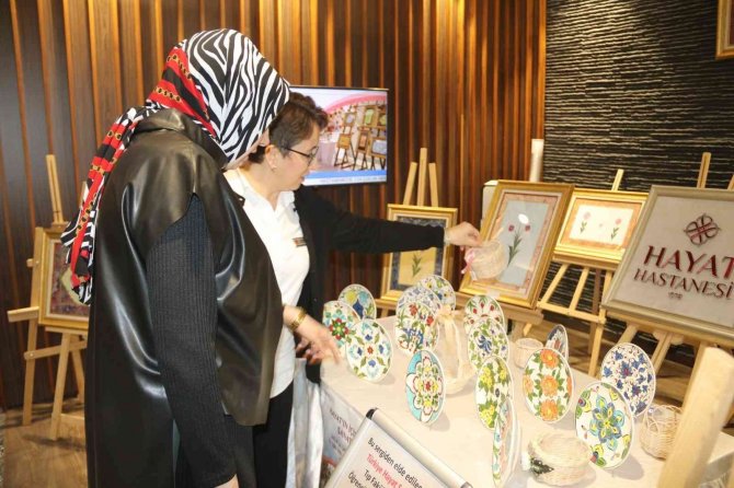 Hayat Çalışanları Hünerlerini Sergiledi