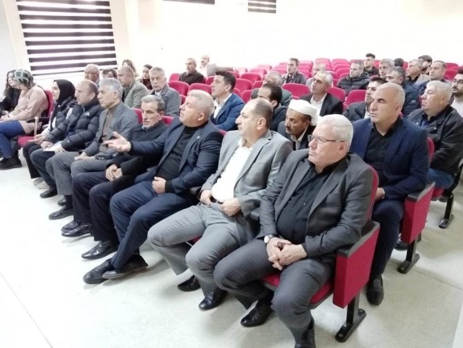 Cizre’de Çiftçilere Yönelik Bilgilendirme Toplantısı