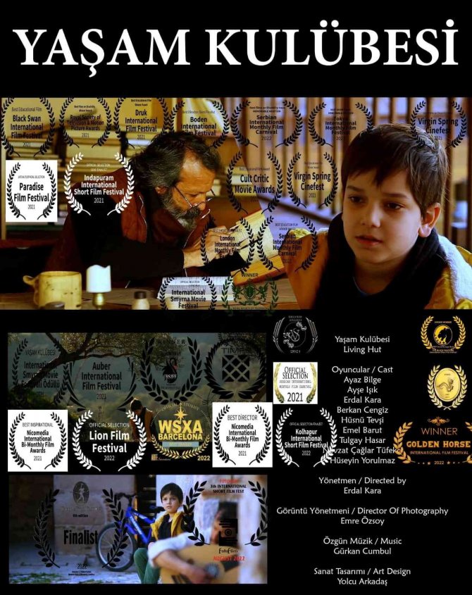 Köyceğiz’deki Öğretmenin Kısa Filmi 15’inci Ödülünü Kazandı