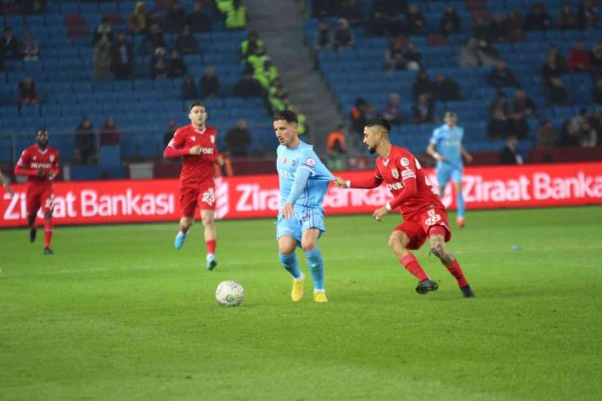 Ziraat Türkiye Kupası: Trabzonspor: 3 - Samsunspor: 0 (Maç Sonucu)