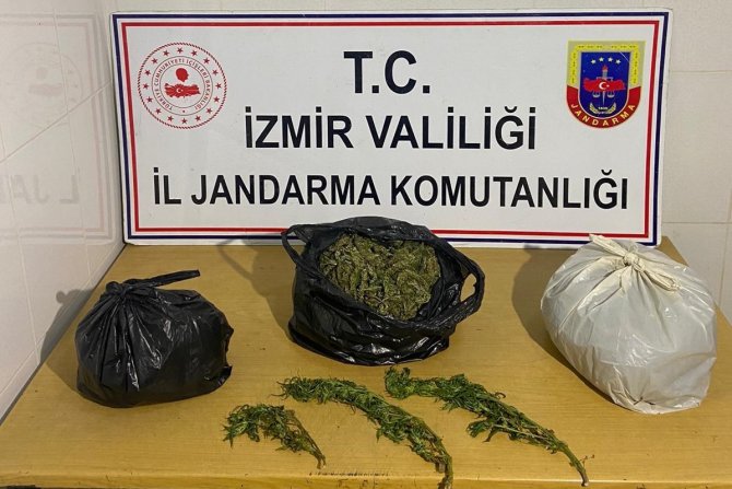 İ̇zmir’de Uyuşturucu Tacirine Jandarmadan Operasyon