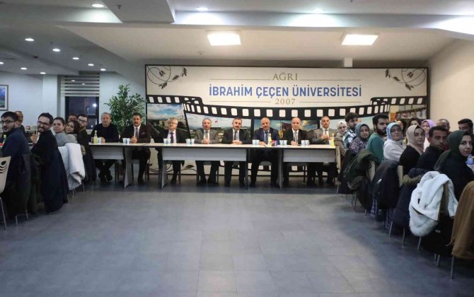 Ai̇çü Rektörü Prof. Dr. Karabulut, Öğrenci Kulüp Temsilcileri İle Bir Araya Geldi