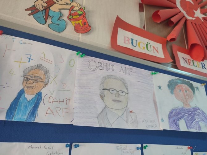 Ana Sınıfında Matematikçi Cahit Arf’ın Resmini Çizme Yarışması