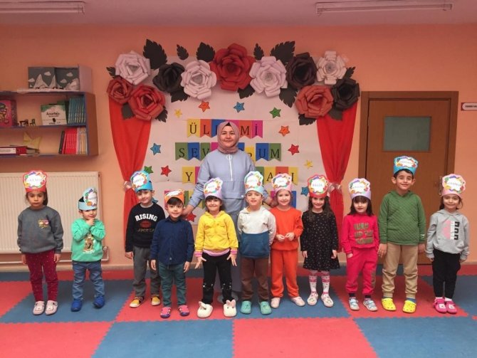 Anaokulu Öğrencileri Yerli Malı Haftasını Kutladı