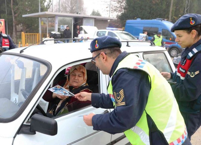 Aydın’da Hatalı Sürücüleri Jandarma Affetmedi