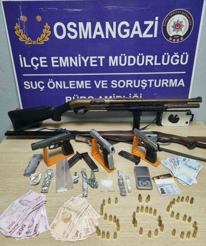 Bursa’da Uyuşturucu Madde Satışı Yapan Bir Kişi Gözaltına Alındı