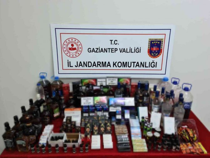 Gaziantep Jandarmasından Dev Sahte Ve Kaçak Alkol Operasyonu: 35 Gözaltı