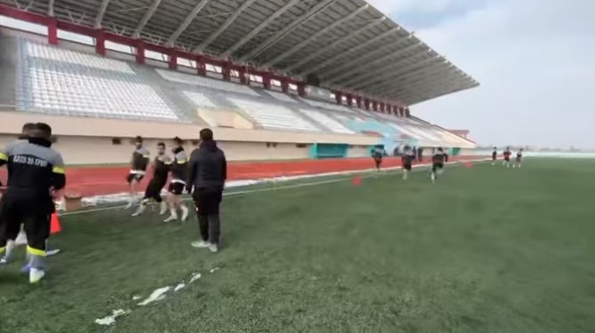 Kars 36 Spor Hazırlıklarını Sürdürüyor