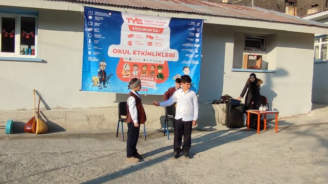 Kirazlı Köyü’nde Çocuklar Tarih Yazdı