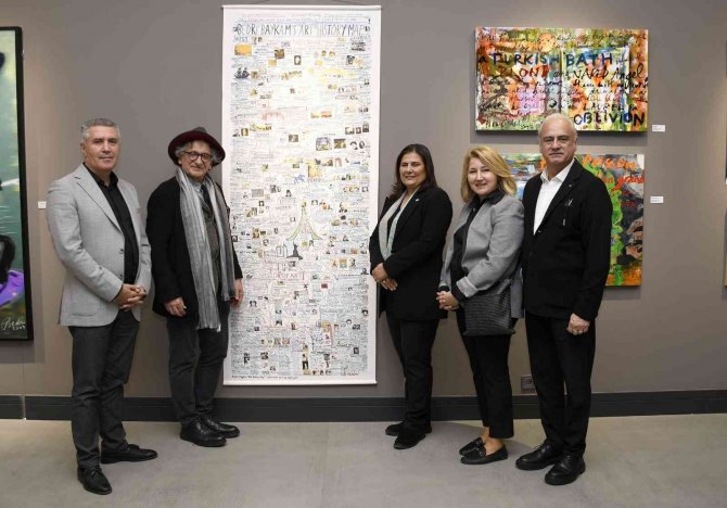 Ressam Bedri Baykam’ın ‘Metamorfoz / Dönüşüm’ Sergisi, Ada Modern Sanat Galerisi’nde