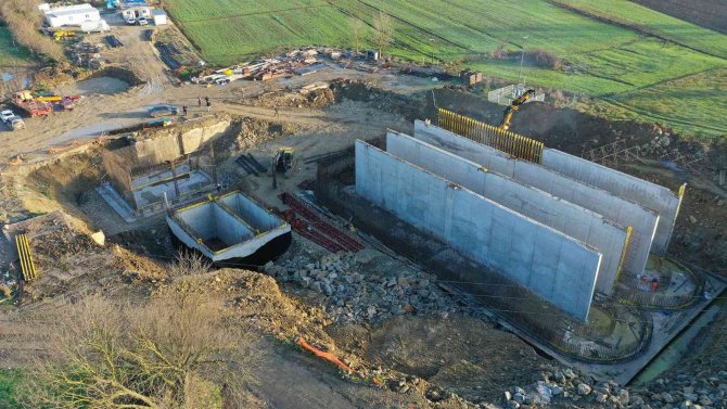 İ̇leri Biyolojik Atık Su Arıtma Tesisi’nde Çalışmalar Hızla Devam Ediyor