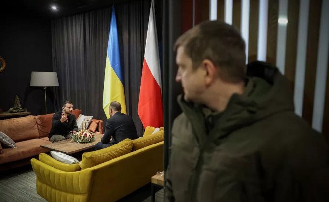 Zelenskiy, Polonya Cumhurbaşkanı Duda İle Görüştü