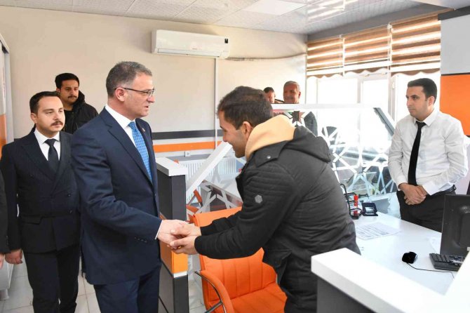 Vali Balcı Muradiye’de İncelemelerde Bulundu