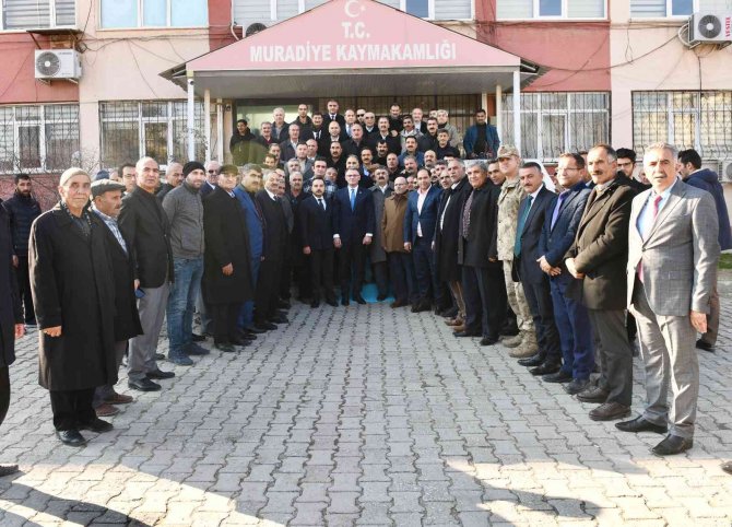 Vali Balcı Muradiye’de İncelemelerde Bulundu