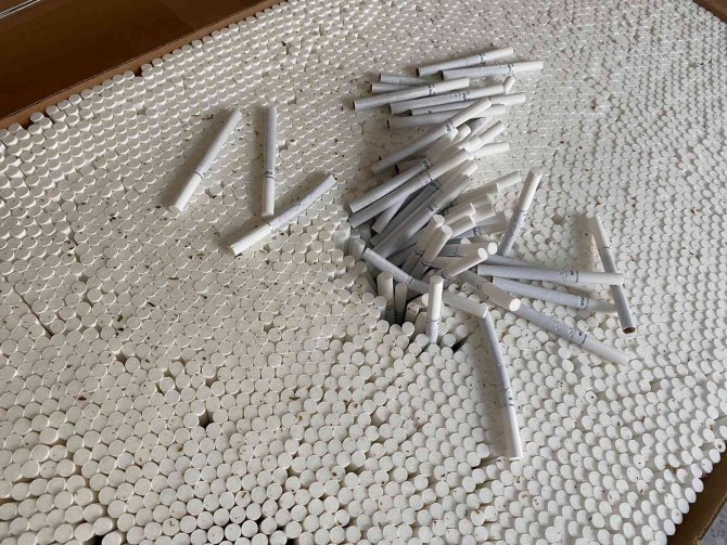 14 Milyon 610 Bin Adet Doldurulmuş Kaçak Sigara Ele Geçirildi