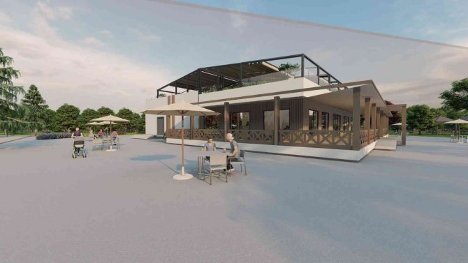 Doğal Yaşam Ve Atatürk Çocukları Parkı’nın Yapımı Sürüyor