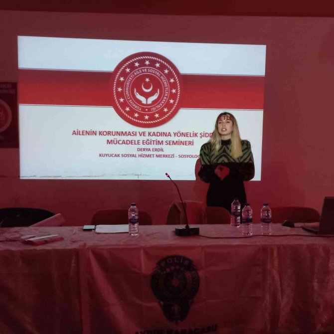 Adü Karacasu Memnune İ̇nci Myo’da ’Kadına Yönelik Şiddet Farkındalığı Semineri’ Verildi
