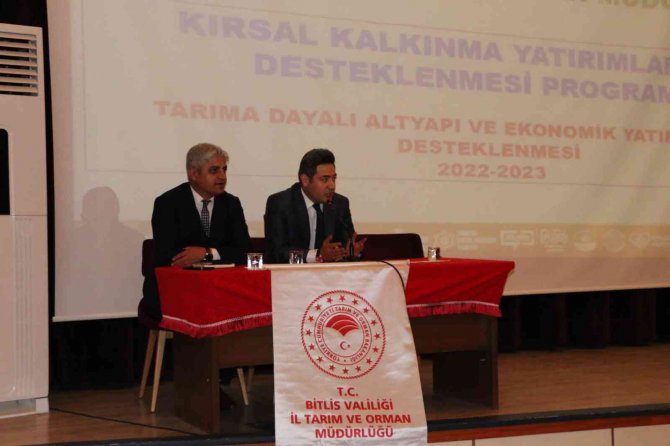 Hizanlı Çiftçiler Hibe Destekleri Hakkında Bilgilendirildi