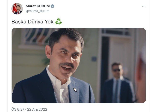 Bakan Kurum’dan Türk Sineması Tadında Bir Kısa Film Daha