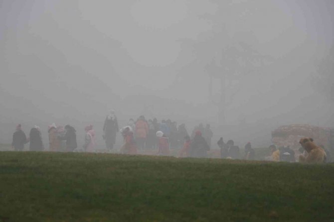 Edirne’de Yoğun Sis Etkili Oluyor