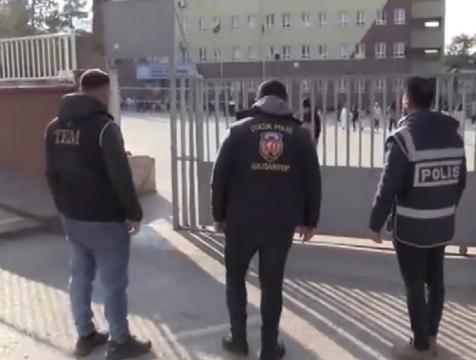 Gaziantep’te Okul Çevrelerinde Huzur-güven Uygulaması Yapıldı