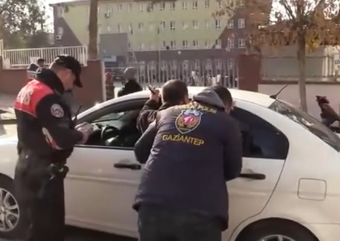 Gaziantep’te Okul Çevrelerinde Huzur-güven Uygulaması Yapıldı