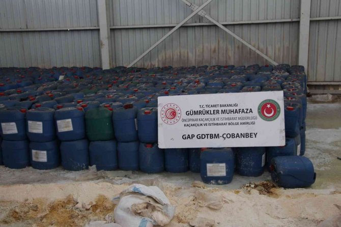 Çobanbey Gümrük Kapısı’nda 53,2 Ton Sülfürik Asit Ele Geçirildi