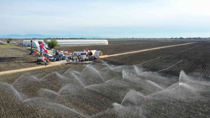 Adana’da 33 Bin 330 Dekar Alanda Otomasyonlu Sulama Sistemi Hayata Geçiyor