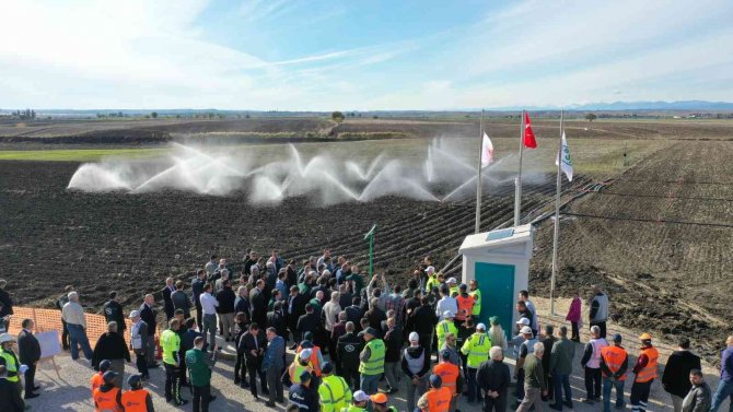 Adana’da 33 Bin 330 Dekar Alanda Otomasyonlu Sulama Sistemi Hayata Geçiyor