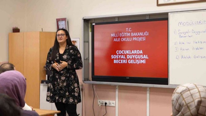 4 Bin Aileye Eğitim Verildi